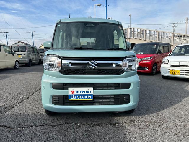 スペーシア ＨＹＢＲＩＤ　Ｇ　２ＷＤ　スライドドア　オートライト　スライドドア　プッシュスタート　シートヒーター　オートエアコン　衝突被害軽減システム　盗難防止システム　衝突安全ボディ　盗難防止システム（55枚目）