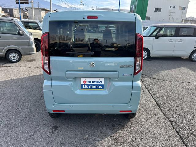 スペーシア ＨＹＢＲＩＤ　Ｇ　２ＷＤ　スライドドア　オートライト　スライドドア　プッシュスタート　シートヒーター　オートエアコン　衝突被害軽減システム　盗難防止システム　衝突安全ボディ　盗難防止システム（57枚目）