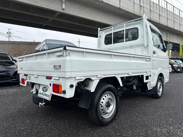 キャリイトラック ＫＣエアコン・パワステ　ワンオーナー　禁煙車　オートマ　パートタイム４ＷＤ　レーダーブレーキアシスト　ゲートプロテクター　エアコン　パワーステアリング　運転席・助手席エアバック　ＡＢＳ　車検整備付き　走行距離４３２００キロ（45枚目）