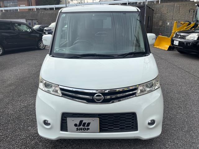 ルークス ハイウェイスター 記録簿 SDナビ TV Bluetooth付き フルフラットシート フル装備 Wエアバック スマートキー パワースライドドア片側 電動格納ミラー ETC HIDライトヘッド オートライト(3枚目)