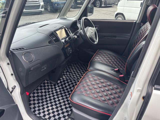 ルークス ハイウェイスター 記録簿 SDナビ TV Bluetooth付き フルフラットシート フル装備 Wエアバック スマートキー パワースライドドア片側 電動格納ミラー ETC HIDライトヘッド オートライト(9枚目)