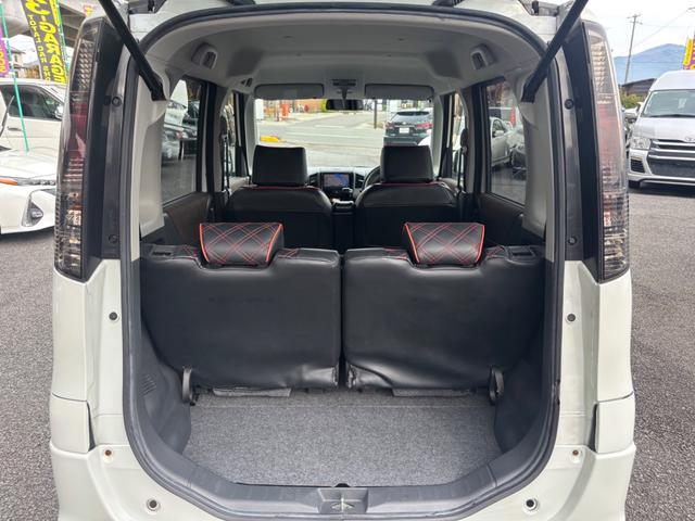 ルークス ハイウェイスター 記録簿 SDナビ TV Bluetooth付き フルフラットシート フル装備 Wエアバック スマートキー パワースライドドア片側 電動格納ミラー ETC HIDライトヘッド オートライト(13枚目)