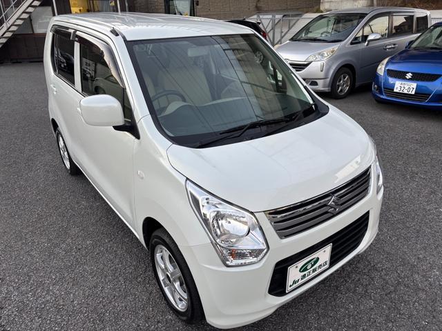 ワゴンR FX 禁煙車 記録簿 4WD フル装備 Wエアバック キーレス ABS シートヒーター フルフラットシート アイドリングストップ 電動格納ミラー 14インチアルミホイール(22枚目)