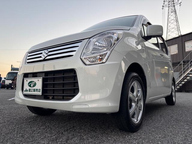 ワゴンR FX 禁煙車 記録簿 4WD フル装備 Wエアバック キーレス ABS シートヒーター フルフラットシート アイドリングストップ 電動格納ミラー 14インチアルミホイール(25枚目)