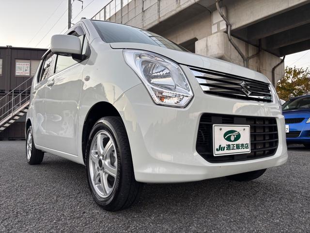 ワゴンR FX 禁煙車 記録簿 4WD フル装備 Wエアバック キーレス ABS シートヒーター フルフラットシート アイドリングストップ 電動格納ミラー 14インチアルミホイール(26枚目)
