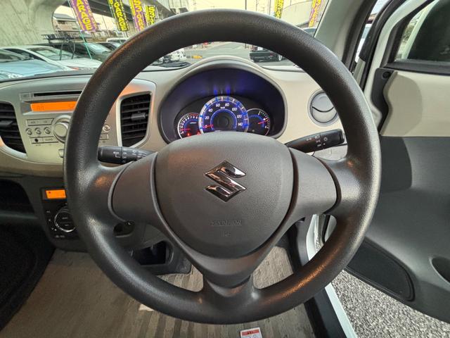 ワゴンR FX 禁煙車 記録簿 4WD フル装備 Wエアバック キーレス ABS シートヒーター フルフラットシート アイドリングストップ 電動格納ミラー 14インチアルミホイール(31枚目)