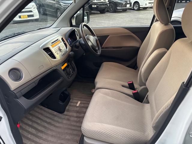 ワゴンR FX 禁煙車 記録簿 4WD フル装備 Wエアバック キーレス ABS シートヒーター フルフラットシート アイドリングストップ 電動格納ミラー 14インチアルミホイール(37枚目)