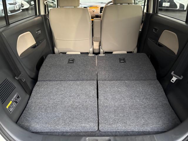 ワゴンR FX 禁煙車 記録簿 4WD フル装備 Wエアバック キーレス ABS シートヒーター フルフラットシート アイドリングストップ 電動格納ミラー 14インチアルミホイール(55枚目)