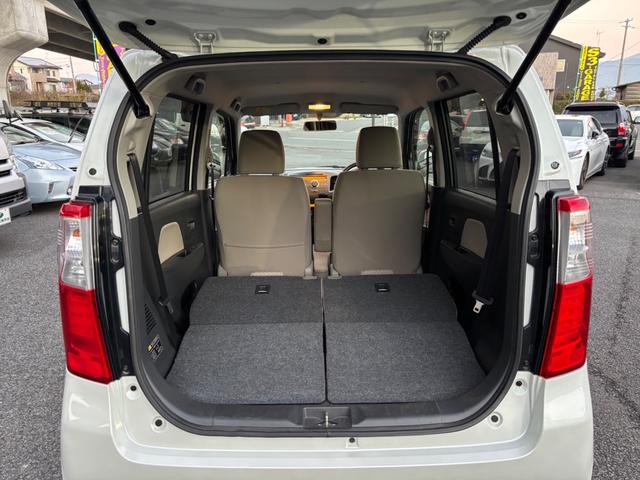 ワゴンR FX 禁煙車 記録簿 4WD フル装備 Wエアバック キーレス ABS シートヒーター フルフラットシート アイドリングストップ 電動格納ミラー 14インチアルミホイール(58枚目)