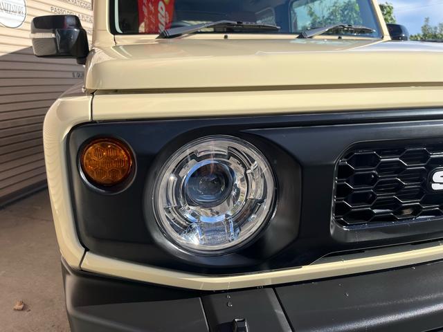 ジムニー XC 中古純正アルミスタッドレスセット付 エンジンスターター 社外アルミホイール オフロードタイヤ オプショングリル 革調社外シートカバー 8インチナビ バックカメラ アクティブクルコン シートヒーター(25枚目)