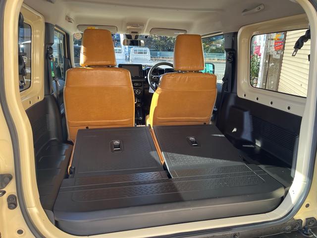 ジムニー XC 中古純正アルミスタッドレスセット付 エンジンスターター 社外アルミホイール オフロードタイヤ オプショングリル 革調社外シートカバー 8インチナビ バックカメラ アクティブクルコン シートヒーター(39枚目)