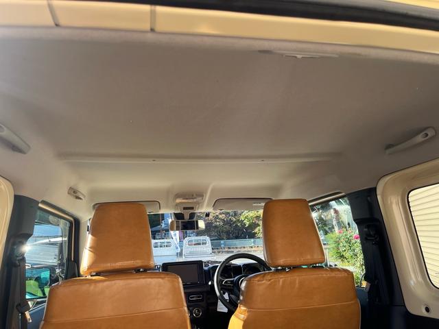 ジムニー XC 中古純正アルミスタッドレスセット付 エンジンスターター 社外アルミホイール オフロードタイヤ オプショングリル 革調社外シートカバー 8インチナビ バックカメラ アクティブクルコン シートヒーター(40枚目)