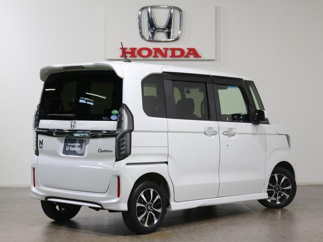 N-BOXカスタム G・Lホンダセンシング ギャザズメモリーナビ リアカメラ ETC シートヒーター LEDヘッドライト アルミホイール(5枚目)