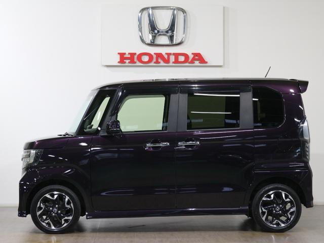 N-BOXカスタム G・Lターボホンダセンシング ギャザズメモリーナビ フルセグ DVD リアカメラ ETC ドラレコ 両側電動スライドドア LEDヘッドライト アルミホイール(4枚目)