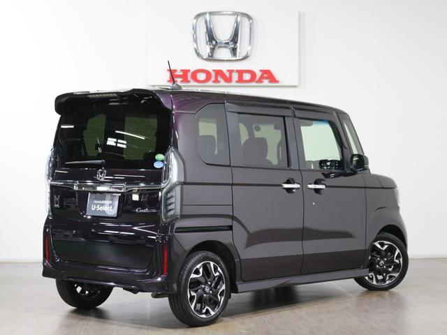 N-BOXカスタム G・Lターボホンダセンシング ギャザズメモリーナビ フルセグ DVD リアカメラ ETC ドラレコ 両側電動スライドドア LEDヘッドライト アルミホイール(5枚目)