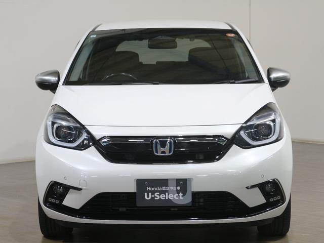 フィット e:HEVリュクス ギャザズメモリーナビ フルセグ DVD リアカメラ ETC ドラレコ シートヒーター LEDヘッドライト アルミホイール(3枚目)