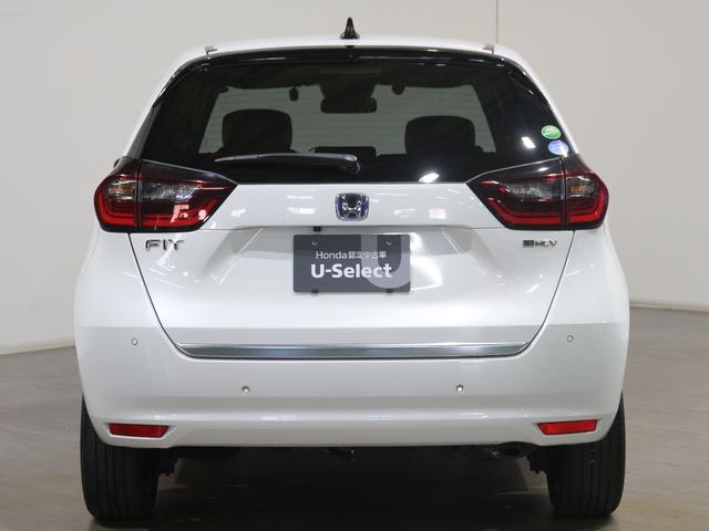 フィット e:HEVリュクス ギャザズメモリーナビ フルセグ DVD リアカメラ ETC ドラレコ シートヒーター LEDヘッドライト アルミホイール(6枚目)