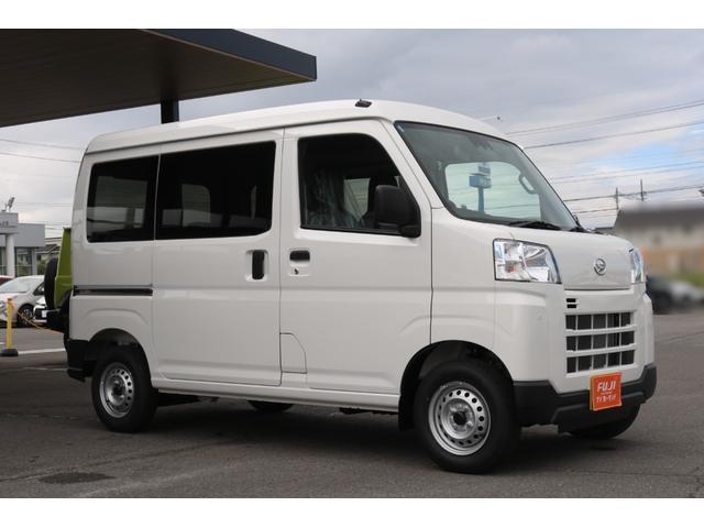 ハイゼットカーゴ ＤＸ　届出済未使用　４ＷＤ　軽バン　ＣＶＴ　衝突被害軽減システム　クリアランスソナー　両側スライドドア　キーレスエントリー　アイドリングストップ　オートライト　ＥＳＣ　パワーステアリング　パワーウィンドウ（14枚目）