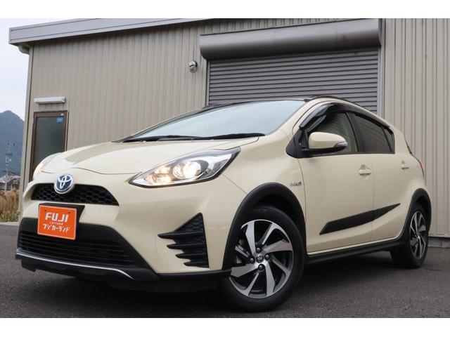 アクア クロスオーバー 純正ナビ フルセグTV バックカメラ セーフティセンス スマートキー レザーシート ルーフレール ETC 純正AW オートマチックハイビーム オートライト 盗難防止システム 衝突安全ボディ ABS(18枚目)