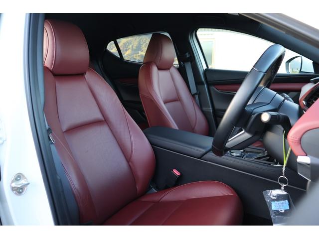 MAZDA3ファストバック XDバーガンディ セレクション 4WD ワンオーナー 純正ナビ フルセグTV 360°ビューモニター レッドレザーシート シートヒーター ステアヒーター ETC LEDヘッドライト スマートキー クリーンディーゼル(36枚目)