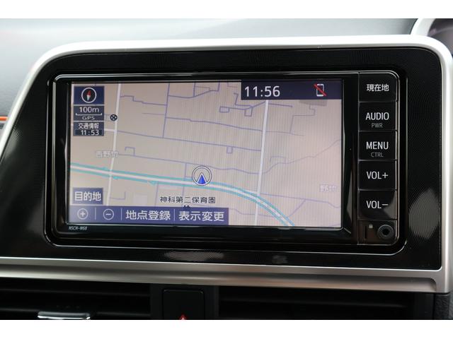 シエンタ ハイブリッドG クエロ 純正ナビ ハーフレザーシート パノラミックビューモニター ETC LEDヘッドライト 両側電動スライドドア 7人乗り フォグランプ TV クルーズコントロール オートマチックハイビーム オートライト(3枚目)