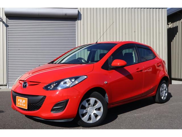 デミオ 13C 5速MT 純正ナビ TV キーレス 電動格納ドアミラー 衝突安全ボディ ABS CD エアコン パワーステアリング パワーウィンドウ(12枚目)