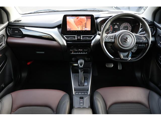 フロンクス ベースグレード 4WD 純正9インチナビ 全方位カメラ フルセグTV スズキセーフティサポート クルーズコントロール ハーフレザー シートヒーター LEDヘッドライト 純正AW(2枚目)