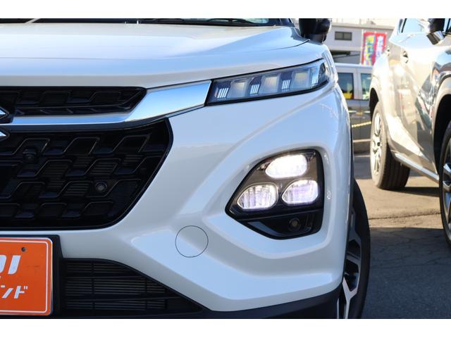 フロンクス ベースグレード 4WD 純正9インチナビ 全方位カメラ フルセグTV スズキセーフティサポート クルーズコントロール ハーフレザー シートヒーター LEDヘッドライト 純正AW(35枚目)