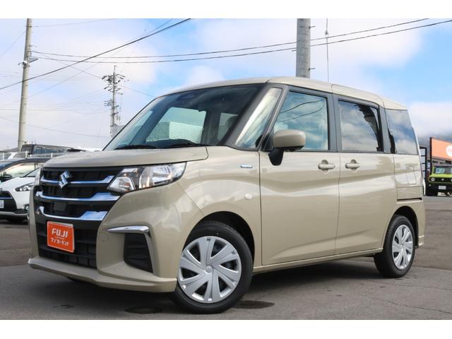 ソリオ ハイブリッドＭＧ　登録済未使用車　４ＷＤ　純正ナビ　全方位モニター　クルーズコントロール　スズキセーフティーサポート　フルセグＴＶ　両側スライド・片側電動　クルーズコントロール　オートライト　スマートキー（12枚目）