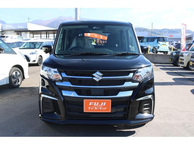 ソリオ ハイブリッドＭＸ　登録済未使用車　４ＷＤ　ＨＹＢＲＩＤ　メモリーナビ　全方位モニター　レーダークルーズコントロール　スズキセーフティサポート　ＬＥＤヘッドライト　フルセグＴＶ　両側スライド・片側電動　アルミホイール（13枚目）