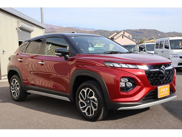 フロンクス ベースグレード 4WD デモカーアップ 全周囲カメラ Pセンサー クルコン レーンアシスト BSM スズキセーフティサポート ナビ HUD オートライト LEDヘッドランプ アルミ パドルシフト シートヒーター(14枚目)