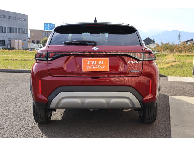 フロンクス ベースグレード 4WD デモカーアップ 全周囲カメラ Pセンサー クルコン レーンアシスト BSM スズキセーフティサポート ナビ HUD オートライト LEDヘッドランプ アルミ パドルシフト シートヒーター(18枚目)
