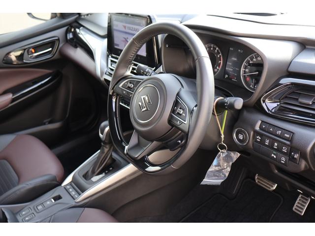 フロンクス ベースグレード 4WD デモカーアップ 全周囲カメラ Pセンサー クルコン レーンアシスト BSM スズキセーフティサポート ナビ HUD オートライト LEDヘッドランプ アルミ パドルシフト シートヒーター(24枚目)