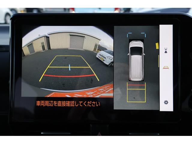【全周囲カメラ】真上から車を見たようにモニターで確認ができる。是非実際の車で体感してみてください。
