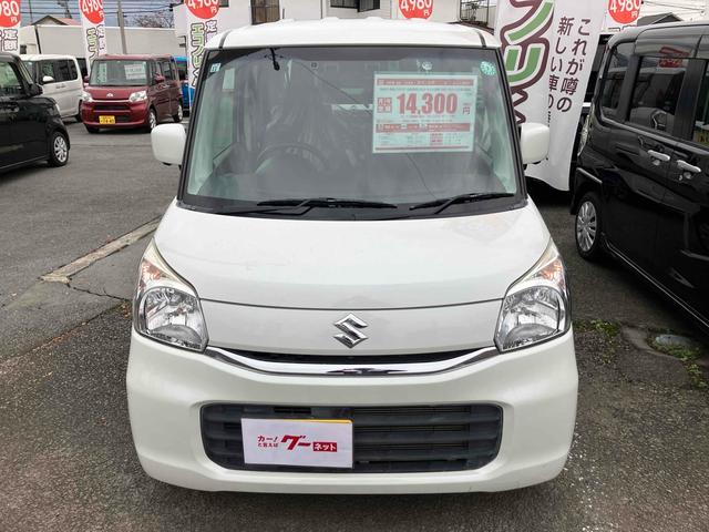 スペーシア Ｘ　全周囲カメラ　両側スライド・片側電動　ナビ　ＴＶ　レーンアシスト　衝突被害軽減システム　オートライト　スマートキー　アイドリングストップ　シートヒーター　ベンチシート　ＣＶＴ　盗難防止システム　ＡＢＳ（2枚目）