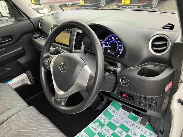 スペーシア Ｘ　全周囲カメラ　両側スライド・片側電動　ナビ　ＴＶ　レーンアシスト　衝突被害軽減システム　オートライト　スマートキー　アイドリングストップ　シートヒーター　ベンチシート　ＣＶＴ　盗難防止システム　ＡＢＳ（6枚目）