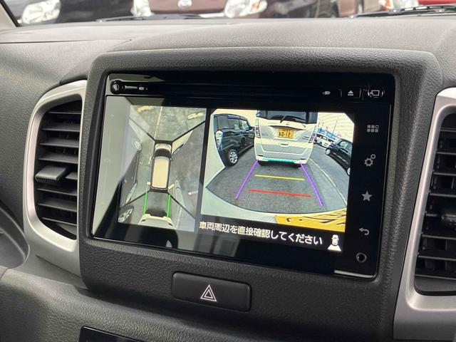 スペーシア Ｘ　全周囲カメラ　両側スライド・片側電動　ナビ　ＴＶ　レーンアシスト　衝突被害軽減システム　オートライト　スマートキー　アイドリングストップ　シートヒーター　ベンチシート　ＣＶＴ　盗難防止システム　ＡＢＳ（10枚目）