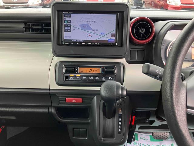 スペーシア ハイブリッドＧ　ＥＴＣ　両側スライドドア　ナビ　ＴＶ　スマートキー　アイドリングストップ　電動格納ミラー　ベンチシート　ＣＶＴ　盗難防止システム　ＡＢＳ　ＥＳＣ　ＣＤ　Ｂｌｕｅｔｏｏｔｈ　衝突安全ボディ　エアコン（7枚目）