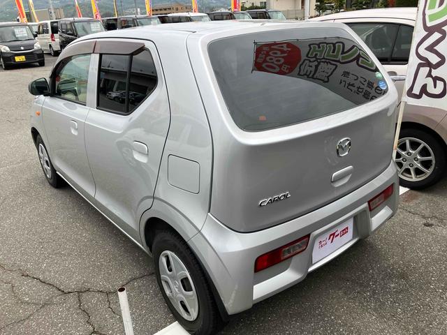 キャロル ＧＬ　ドライブレコーダー　衝突被害軽減システム　キーレスエントリー　アイドリングストップ　シートヒーター　ＣＶＴ　盗難防止システム　ＡＢＳ　ＥＳＣ　ＣＤ　ミュージックプレイヤー接続可　衝突安全ボディ（5枚目）