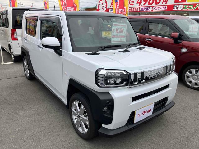 タフト G ドライブレコーダー バックカメラ TV クリアランスソナー 衝突被害軽減システム LEDヘッドランプ ヘッドライトウォッシャー スマートキー アイドリングストップ シートヒーター サンルーフ CVT(15枚目)