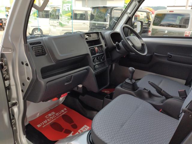 キャリイトラック KCエアコン・パワステ農繁仕様 4WD 5MT デフロック エアコン パワステ パワーウィンドウ 作業灯 コーナーセンサー 副変速機付 農繁(14枚目)