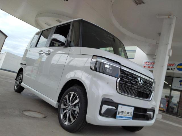 Ｎ－ＢＯＸカスタム ベースグレード　届出済未使用車　４ＷＤ　両側パワースライドドア　シートヒーター　オートブレーキホールド　電動パーキング　アダプティブクルーズコントロール　衝突軽減ブレーキ　レーンキープアシストオートマチックハイビーム（43枚目）