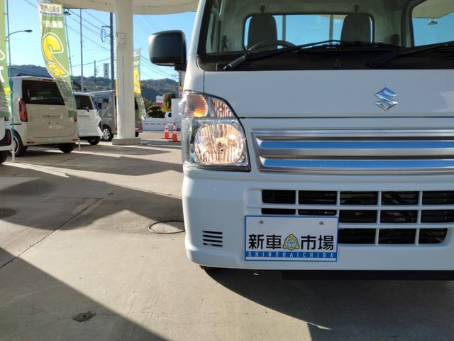 キャリイトラック ＫＣ　届出済未使用車　４ＷＤ　ＡＴ　コーナーセンサー　エアコン　パワステ　パワーウィンドウ　キーレス　オートライト　横滑り防止　車検令和９年１０月（27枚目）