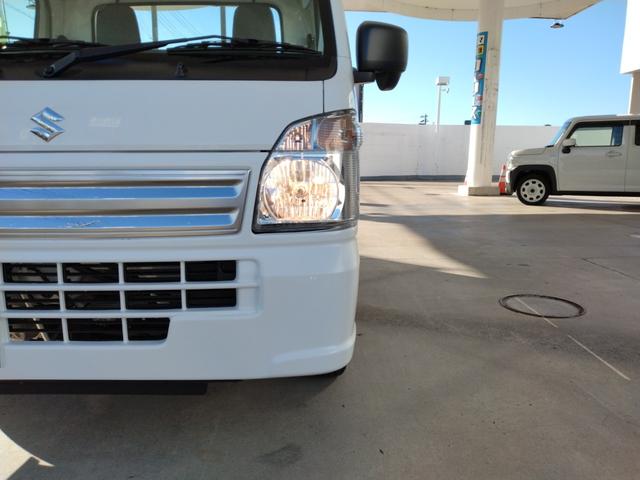 キャリイトラック ＫＣ　届出済未使用車　４ＷＤ　ＡＴ　コーナーセンサー　エアコン　パワステ　パワーウィンドウ　キーレス　オートライト　横滑り防止　車検令和９年１０月（28枚目）