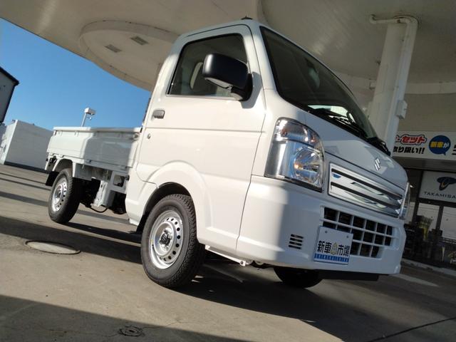 キャリイトラック ＫＣ　届出済未使用車　４ＷＤ　ＡＴ　コーナーセンサー　エアコン　パワステ　パワーウィンドウ　キーレス　オートライト　横滑り防止　車検令和９年１０月（30枚目）