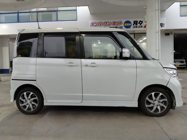 パレットＳＷ ＴＳ　ユーザー買取車　４ＷＤ　ターボ　両側パワースライドドア　ナビ　ＴＶ　バックカメラ　車検整備付　シートヒーター　フォグランプ　走行距離４６７１０ｋｍ　スマートキー　スペアキー（4枚目）