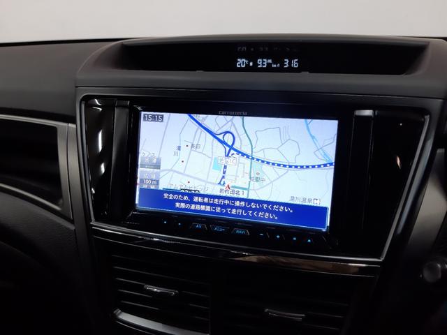 2.0GTアイサイト 4WD 禁煙車 ALPINE製フリップダウンモニター レーダークルーズコントロール ドライブレコーダー前後 アイサイトVer2 社外HDDナビ バックカメラ ETC車載器 ハーフレザーシート(6枚目)