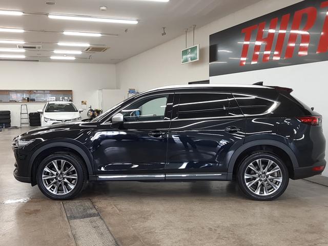 ＣＸ－８ ＸＤ　Ｌパッケージ　４ＷＤ　サンルーフ　茶革電動シート全周囲カメラ　シートベンチレーター　シートヒーター　ハンドルヒーター　ＢＯＳＥ　ナビＴＶ　ブラインドスポットモニター　パーキングセンサー　レーンキープ（17枚目）
