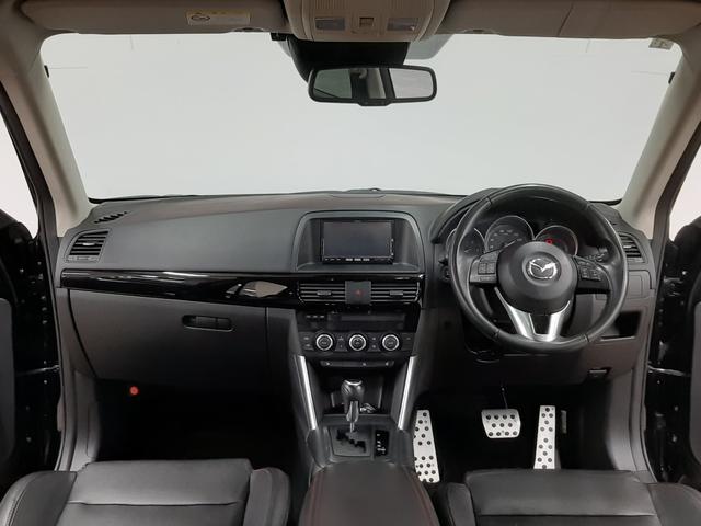 ＣＸ－５ ＸＤ　Ｌパッケージ　４ＷＤ　サンルーフ　黒革電動シート　クルーズコントロール　ナビ　フルセグＴＶ　バックカメラ　シートヒーター　前横カメラ　スマートキー　ＲＶＭ　衝突軽減ブレーキ　Ｂｌｕｅｔｏｏｔｈ　オートライト（9枚目）