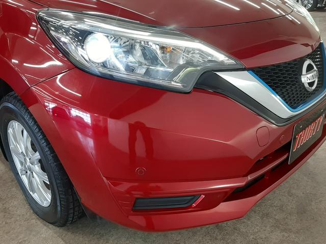 ノート ｅ－パワー　Ｘ　ＦＯＵＲ　４ＷＤ　純正ナビ　フルセグＴＶ　全周囲カメラ　ドライブレコーダー　クリアランスソナー　衝突軽減ブレーキ　スマートキー　ＬＥＤヘッドライト　Ｂｌｕｅｔｏｏｔｈオーディオ　ＥＴＣ２．０（8枚目）